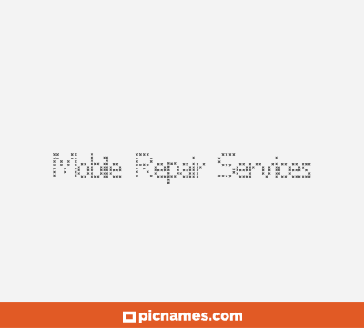 Mobile Repair Services